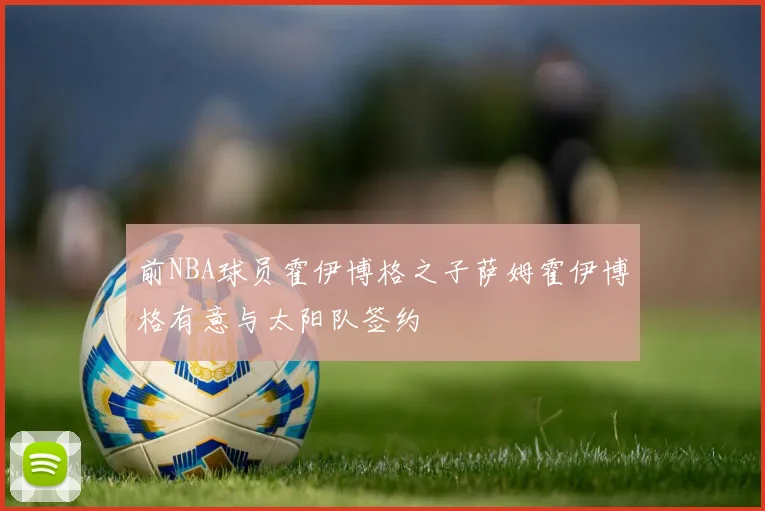 前NBA球员霍伊博格之子萨姆霍伊博格有意与太阳队签约